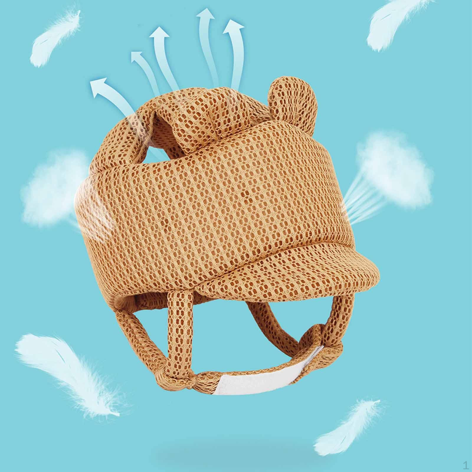 Head Protector Cap Soft Adjustable Lightweight Helmet Infant Headguard for Age 6-36 Months кофейный
Head Protector Cap Soft Adjustable Lightweight Helmet Infant Headguard for Age 6-36 Months кофейный