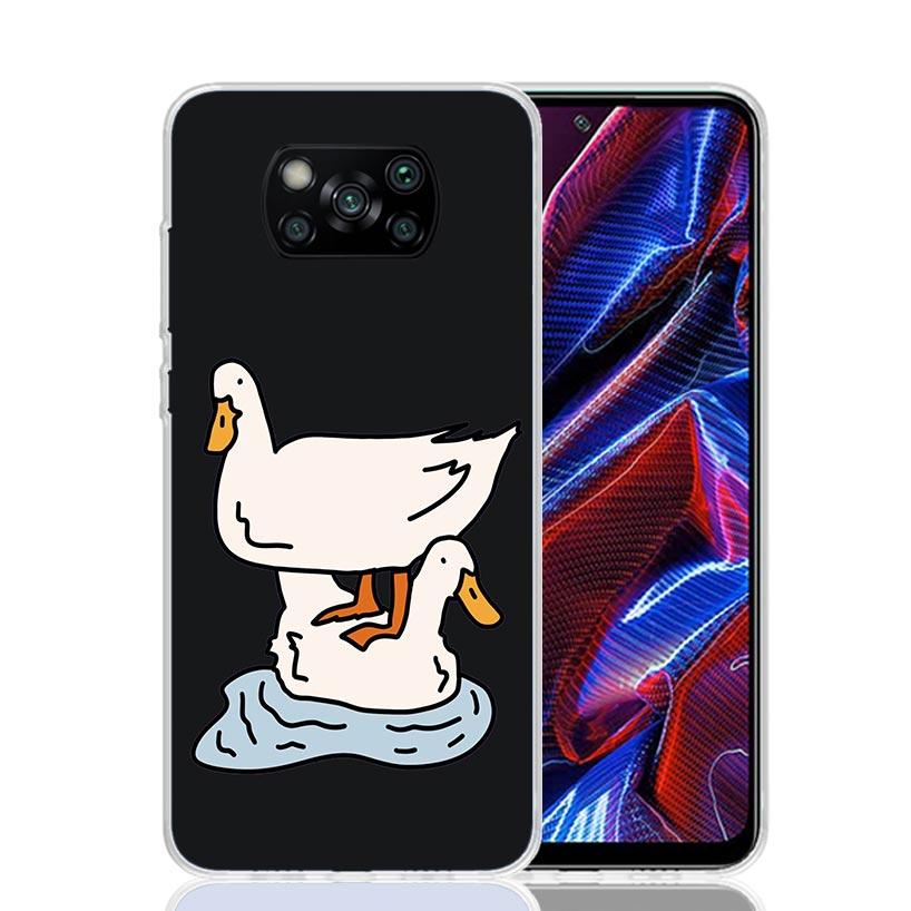 Cartoon Duck Goose Game Case Phone Cover for Xiaomi Redmi Note 10 9 9S 8 8T 7 5 Pro Mi 12T 11T 10T 9T 12 11 Lite A3 A2 Trend Fun Redmi Note 8 Pro
Cartoon Duck Goose Game Case Phone Cover for Xiaomi Redmi Note 10 9 9S 8 8T 7 5 Pro Mi 12T 11T 10T 9T 12 11 Lite A3 A2 Trend Fun Redmi Note 8 Pro