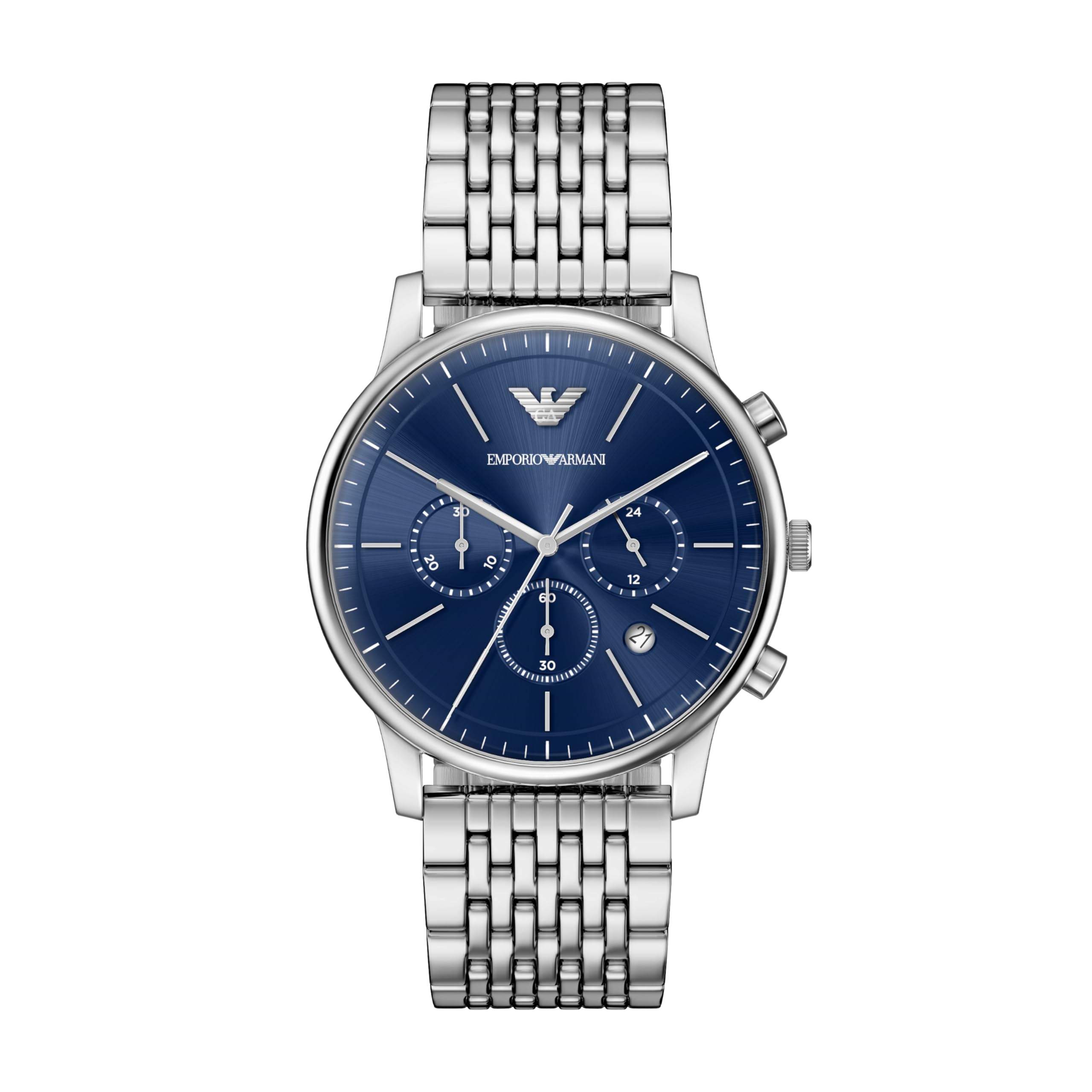 Emporio Armani Men s Analog Stainless Steel Watch AR11771
Emporio Armani Men s Analog Stainless Steel Watch AR11771