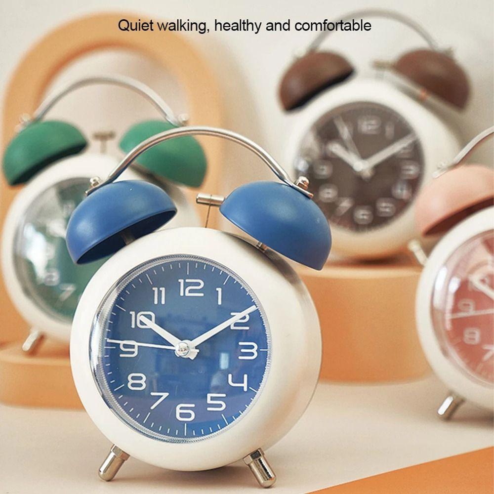 4-Inch Table Clock with Backlight Bedroom Desktop Clock Creative Twin Bell Alarm Clock Bedroom
4-Inch Table Clock with Backlight Bedroom Desktop Clock Creative Twin Bell Alarm Clock Bedroom