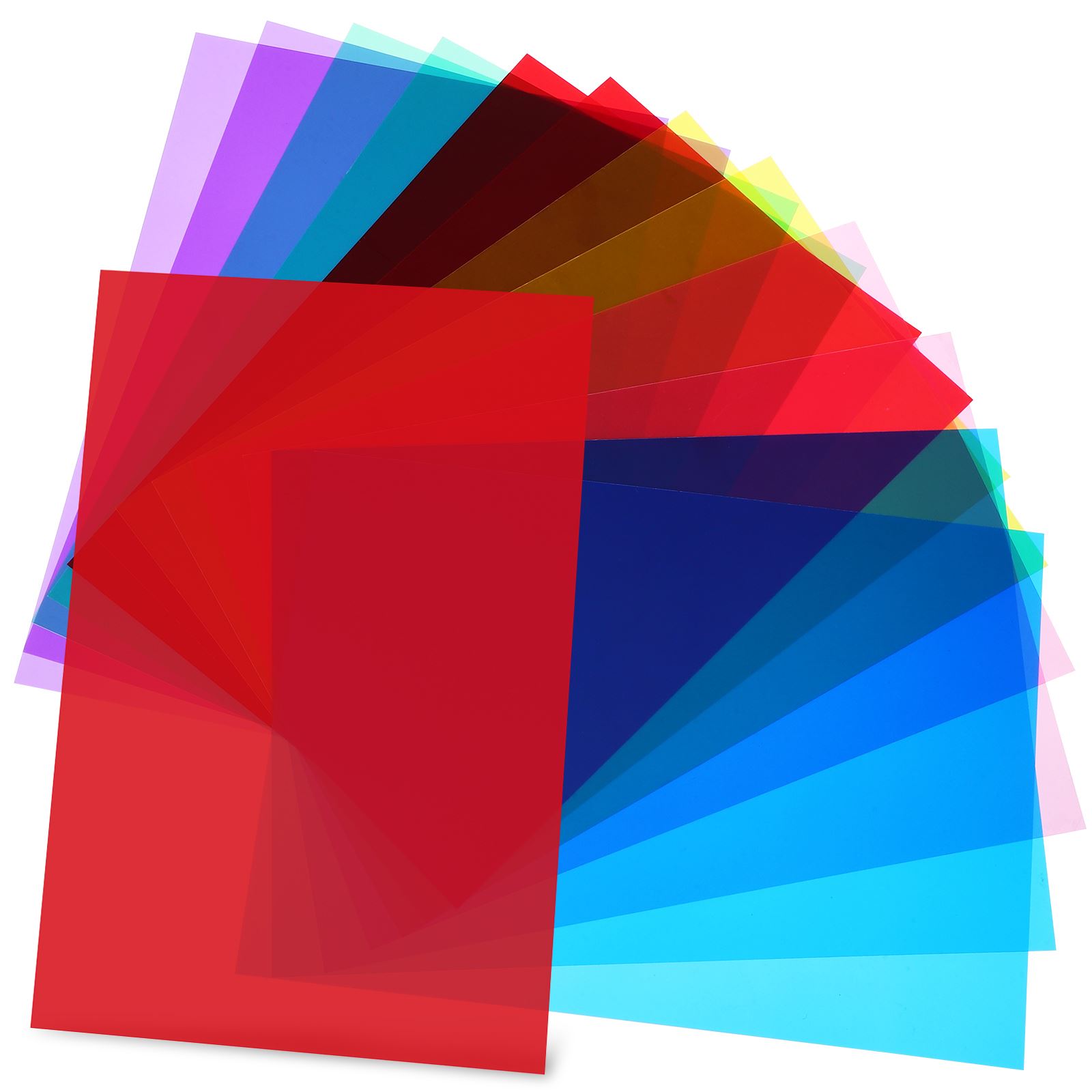 12 Pcs Lighting Gel Filter Color Correction Film Colour Gels For Photography Kit Filters Translucent
12 Pcs Lighting Gel Filter Color Correction Film Colour Gels For Photography Kit Filters Translucent