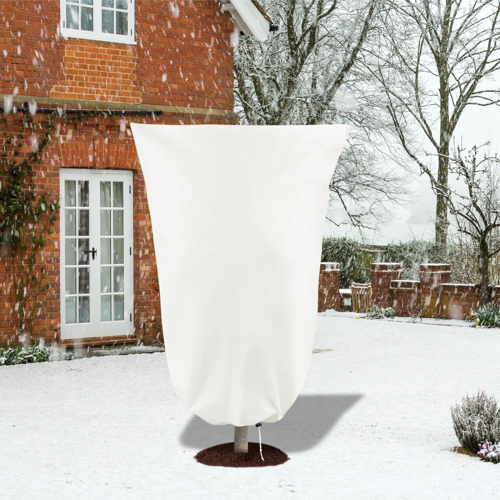 80 x 120cm Plant Frost Protection Cover Nonwoven Outdoor Windproof Warm Winter Freeze Guard for Greenhouse/Garden
80 x 120cm Plant Frost Protection Cover Nonwoven Outdoor Windproof Warm Winter Freeze Guard for Greenhouse/Garden