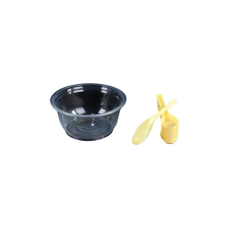 Homeglen 700ml Disposable Plastic Bowl & Spoon Set
Homeglen 700ml Disposable Plastic Bowl & Spoon Set