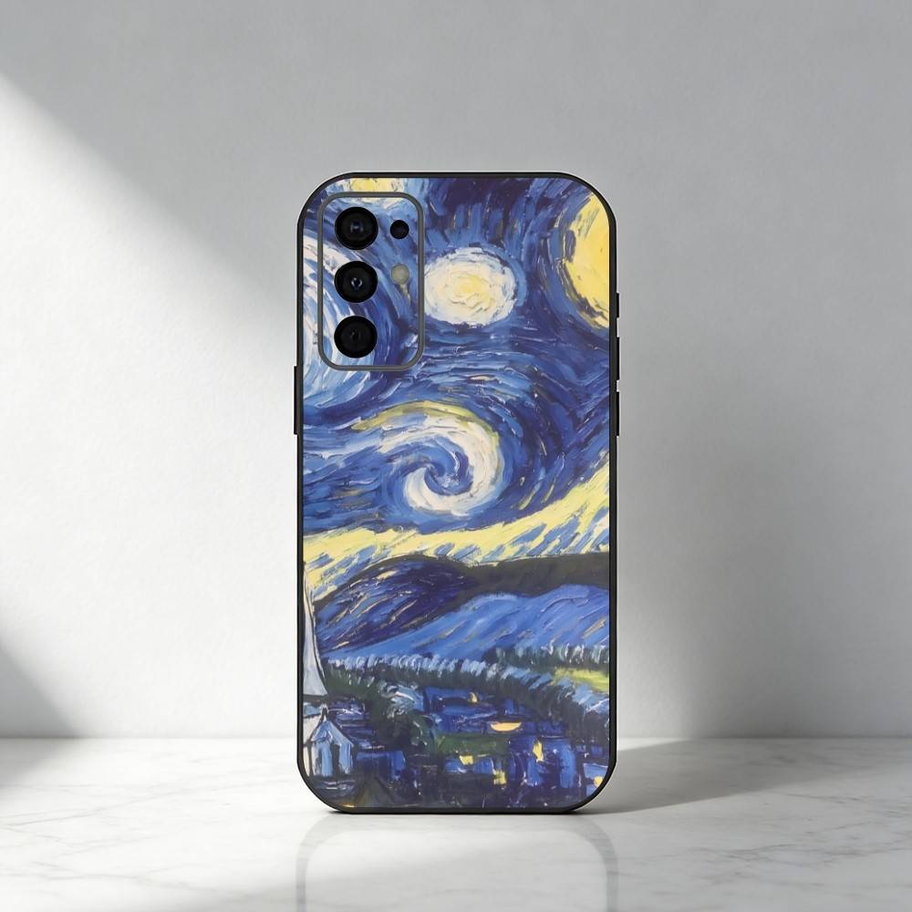 Вторичное творчество S-Звездная ночь Чехол для телефона для Samsung S25, S24, S21, S22, S23, S20, Ultra, S26, Plus, Fe, Note, 5G Черная крышка Samsung S24fe
Вторичное творчество S-Звездная ночь Чехол для телефона для Samsung S25, S24, S21, S22, S23, S20, Ultra, S26, Plus, Fe, Note, 5G Черная крышка Samsung S24fe