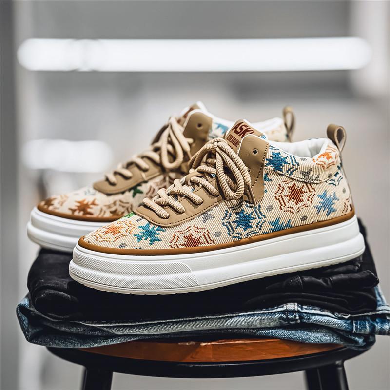 Guochao flower cloth ethnic wind random flower camouflage sports board shoes men s shoes live broadcast student outdoor ins catwalk trendy shoes 39 бежевый
Guochao flower cloth ethnic wind random flower camouflage sports board shoes men s shoes live broadcast student outdoor ins catwalk trendy shoes 39 бежевый