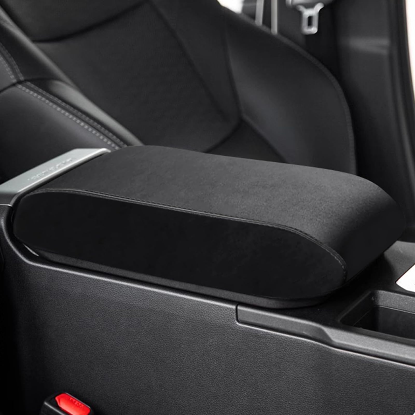 Fucaten Compatible with Toyota New Land Cruiser 250 Series Armrest Cover Console Cover Dress Up Center Console Box (2024-) (Black (Suede-like Fabric))
Fucaten Compatible with Toyota New Land Cruiser 250 Series Armrest Cover Console Cover Dress Up Center Console Box (2024-) (Black (Suede-like Fabric))