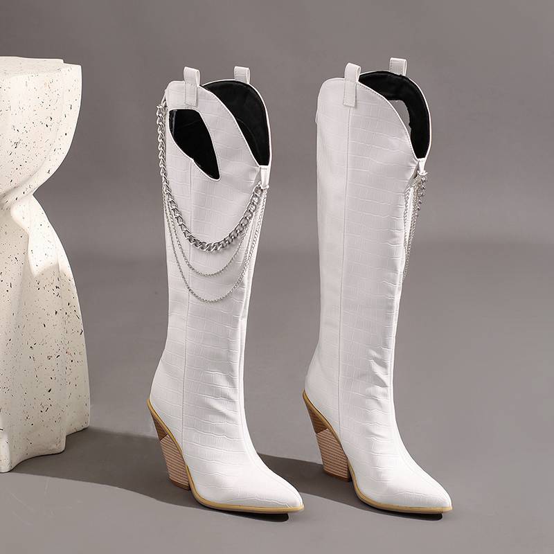 Krazing Pot Полиуретановые осенне-зимние туфли 47 размера 48 супер размер танкетка острый носок полые украшения металлические цепи высокие сапоги 48 белый
Krazing Pot Полиуретановые осенне-зимние туфли 47 размера 48 супер размер танкетка острый носок полые украшения металлические цепи высокие сапоги 48 белый