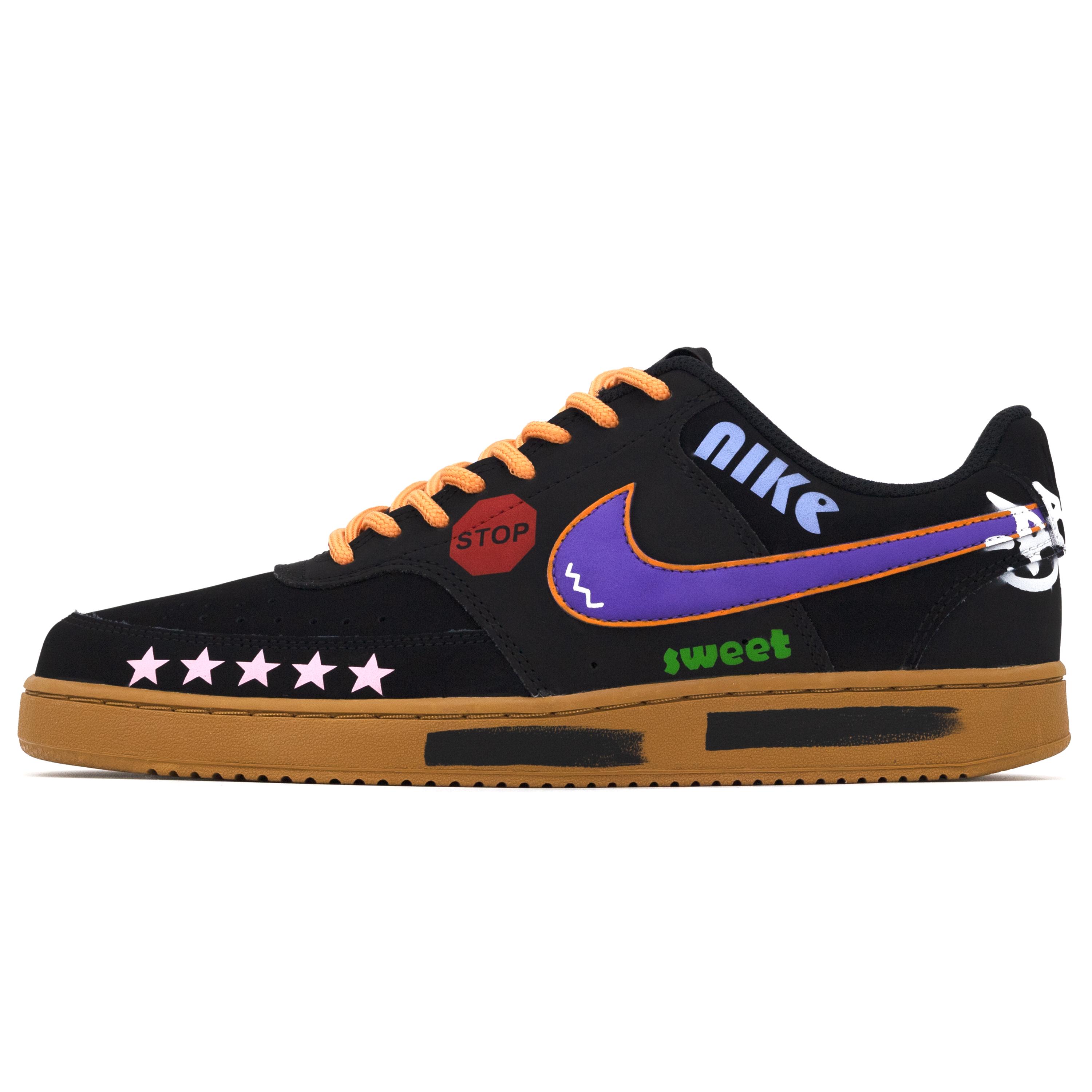 Nike Court Vision 1 Slip Resistant Cushioning Abrasion Resistant Low top Skateboard Shoes Men s Black Brown CD5463-008(eam-) 40.5
Nike Court Vision 1 Slip Resistant Cushioning Abrasion Resistant Low top Skateboard Shoes Men s Black Brown CD5463-008(eam-) 40.5