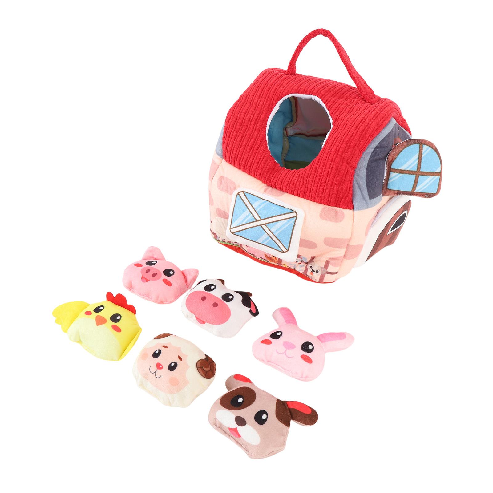 Baby Farm Plush Barn with Stuffed Animals Interactive Developmental Barn Animal Toys for Toddlers
Baby Farm Plush Barn with Stuffed Animals Interactive Developmental Barn Animal Toys for Toddlers