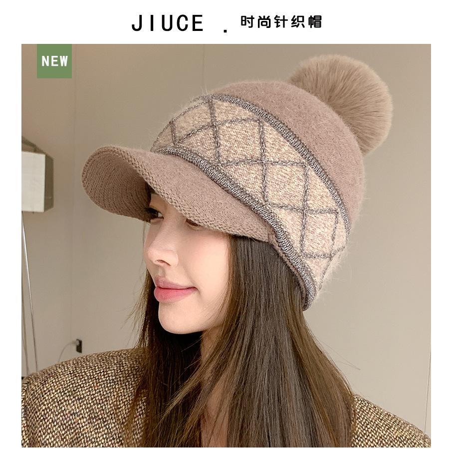 Утолщенная бейсболка из кроличьей шерсти с цветным плетением, женская зимняя модная теплая кепка 56-58cm хаки
Утолщенная бейсболка из кроличьей шерсти с цветным плетением, женская зимняя модная теплая кепка 56-58cm хаки