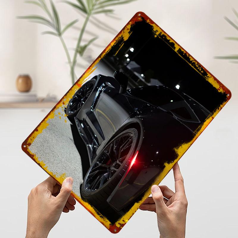 Sleek Black C7 Z06 Corvette At Night Printed Poster Customized Wall Art Retro Vintage Metal Tin Signs for Garage House Decor 7.9x11.8In(20x30cm)
Sleek Black C7 Z06 Corvette At Night Printed Poster Customized Wall Art Retro Vintage Metal Tin Signs for Garage House Decor 7.9x11.8In(20x30cm)