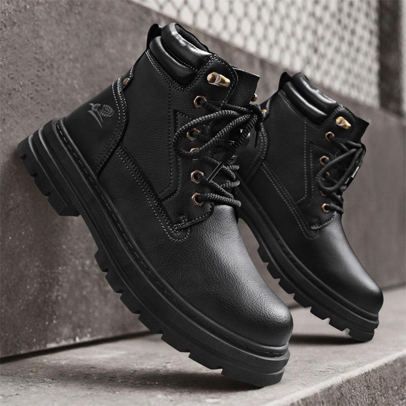 Men s Classic Black Martin Boots - British Style Retro Leather Work Boots for Autumn and Winter 44
Men s Classic Black Martin Boots - British Style Retro Leather Work Boots for Autumn and Winter 44