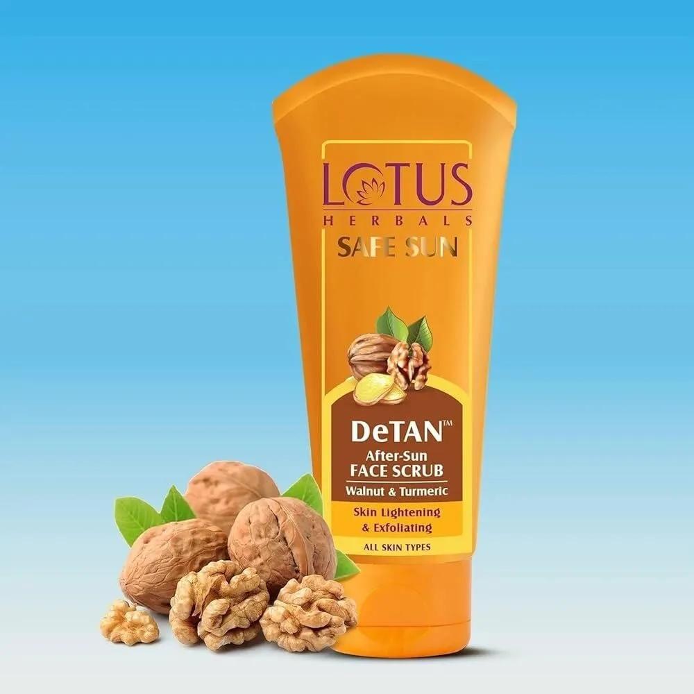 Metrey Herbotech Herbals Safe-Sun DeTAN Face Scrub Walnut Turmeric All Skin Types 100g
Metrey Herbotech Herbals Safe-Sun DeTAN Face Scrub Walnut Turmeric All Skin Types 100g