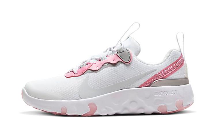 Nike React Element 55 Cushioning Slip Resistant Low top Kids Running Shoes Pink White Children Aged 3 7 Years Old CK4082-102 28
Nike React Element 55 Cushioning Slip Resistant Low top Kids Running Shoes Pink White Children Aged 3 7 Years Old CK4082-102 28