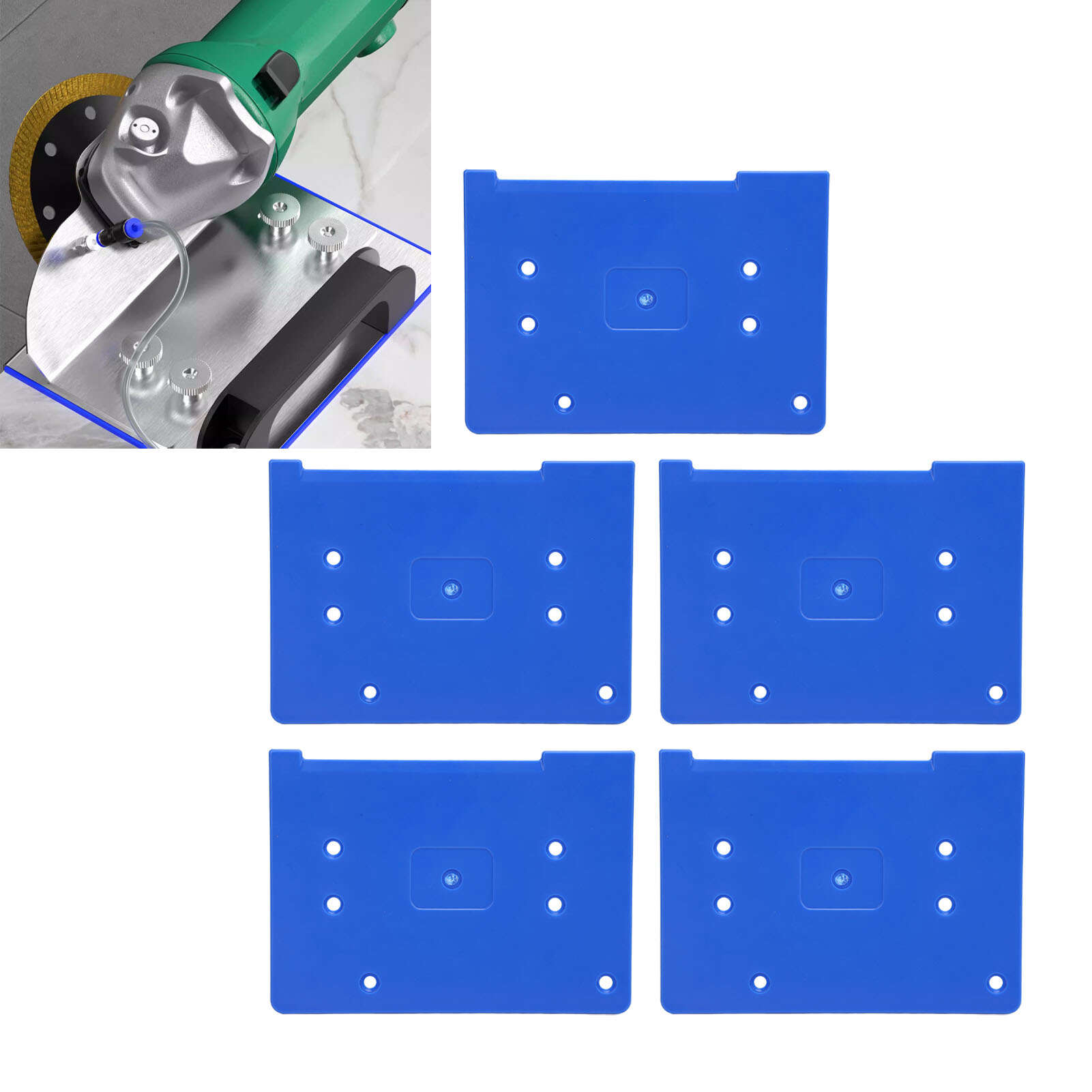 5pcs Angle Grinder Stand Bottom Board Accessories Tile Chamfering Tool Base Plate Scratch Resistant
5pcs Angle Grinder Stand Bottom Board Accessories Tile Chamfering Tool Base Plate Scratch Resistant