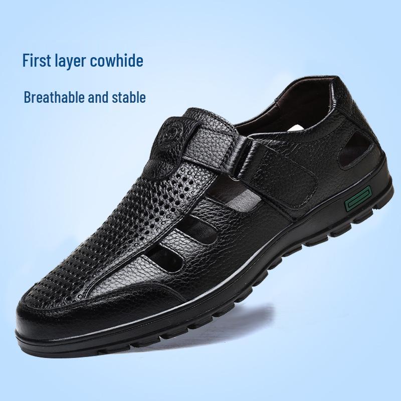 Мужские сандалии-слипоны из дышащей кожи больших размеров 45 чёрный
Мужские сандалии-слипоны из дышащей кожи больших размеров 45 чёрный