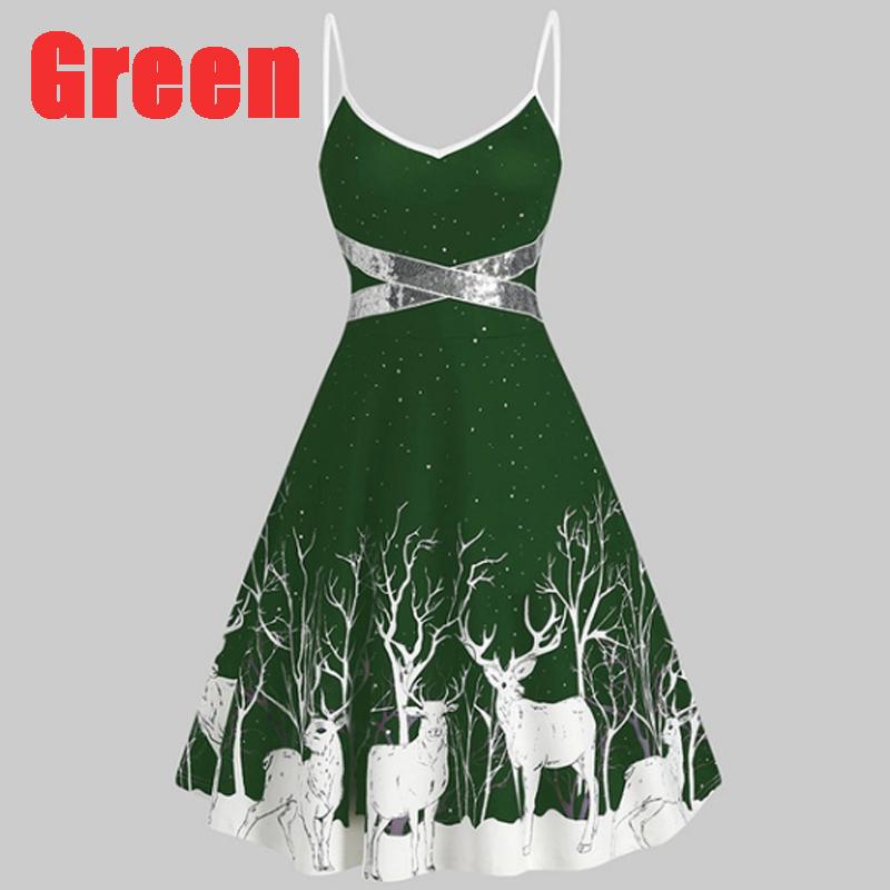 Сукня без рукавів у стилі печворк із різдвяним принтом і паєтками, Санта-Клаус, різдвяний олень, білий лось, вечірня сукня А-силуету, мереживна сукня S зелений
Сукня без рукавів у стилі печворк із різдвяним принтом і паєтками, Санта-Клаус, різдвяний олень, білий лось, вечірня сукня А-силуету, мереживна сукня S зелений