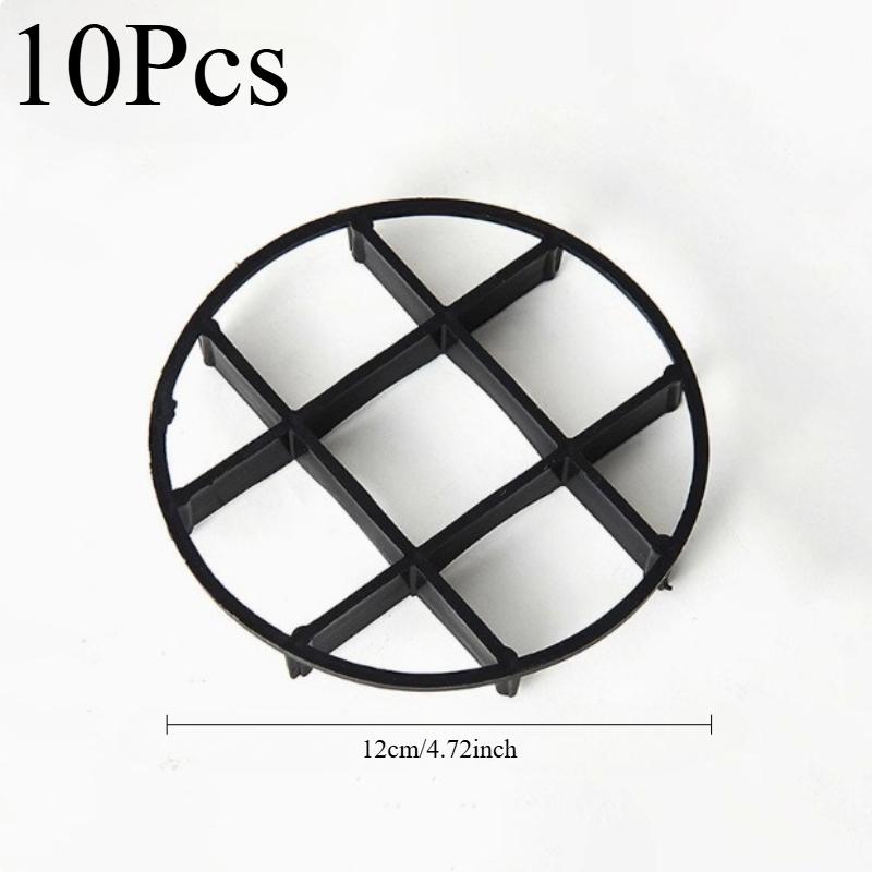 10Pcs 12cm/20cm Grid Design Flower Pot Trays - Anti-root Rot Trays, Flower Pot Brackets, Breathable Circular Drainage Racks, Flo
10Pcs 12cm/20cm Grid Design Flower Pot Trays - Anti-root Rot Trays, Flower Pot Brackets, Breathable Circular Drainage Racks, Flo