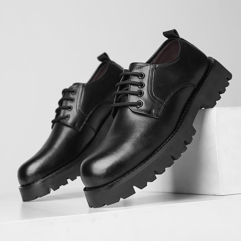 Кожаная обувь Мужская повседневная обувь Деловая обувь на толстой подошве Тренд Сочетание Рабочая обувь JZ-88877 44 чёрный
Кожаная обувь Мужская повседневная обувь Деловая обувь на толстой подошве Тренд Сочетание Рабочая обувь JZ-88877 44 чёрный