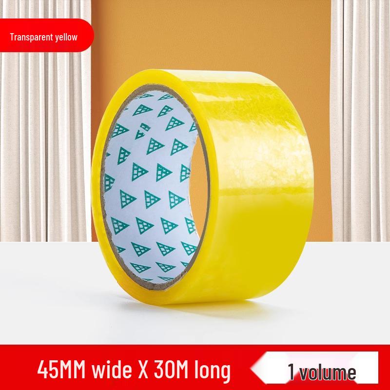 Большой рулон прозрачной упаковочной ленты
Большой рулон прозрачной упаковочной ленты