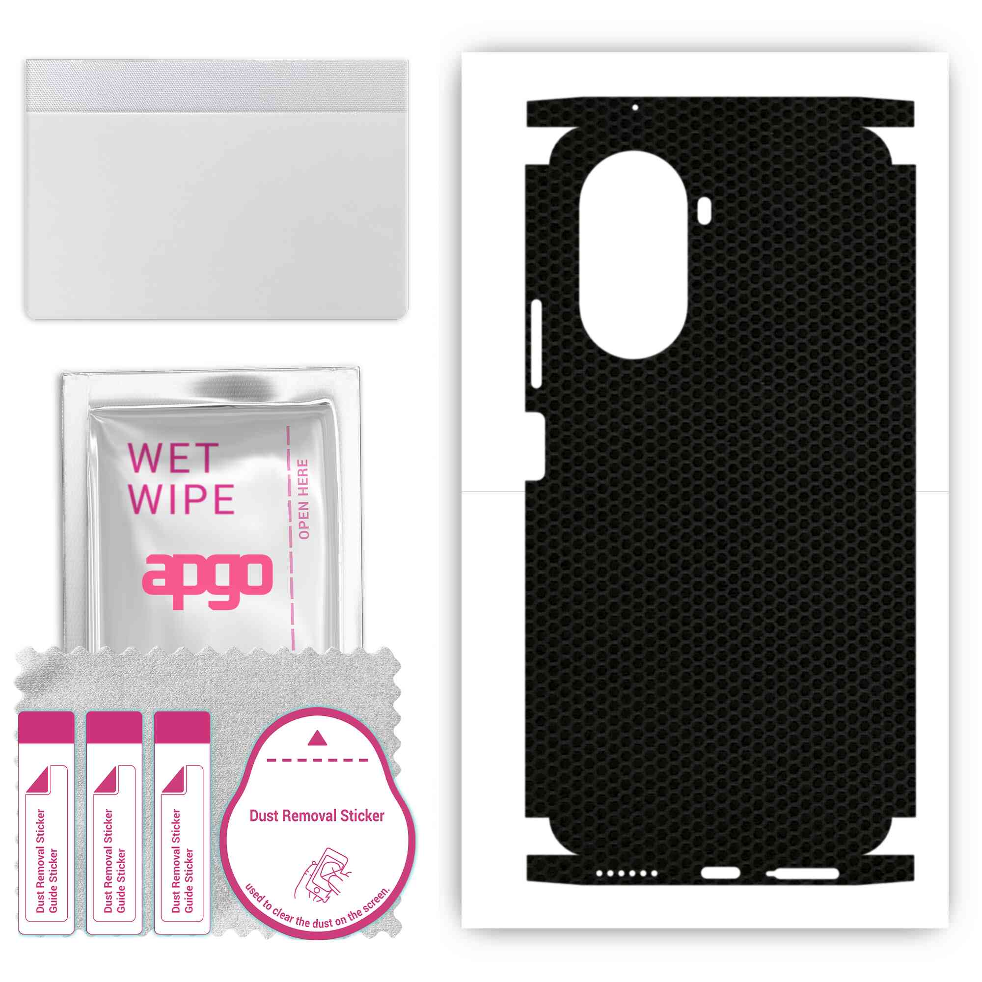 apgo Protective Skin Sticker for the back+sides compatible with Huawei Nova 10 SE, Full Wrap Film, Foil, Vinyl - Pattern Matrix
apgo Protective Skin Sticker for the back+sides compatible with Huawei Nova 10 SE, Full Wrap Film, Foil, Vinyl - Pattern Matrix