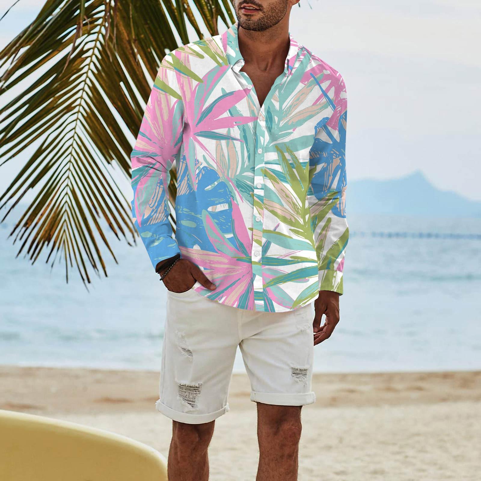 Чоловіча мода Футболка з довгим рукавом з принтом, повсякденна, на ґудзиках, звичайної посадки, топ M зелений
Чоловіча мода Футболка з довгим рукавом з принтом, повсякденна, на ґудзиках, звичайної посадки, топ M зелений