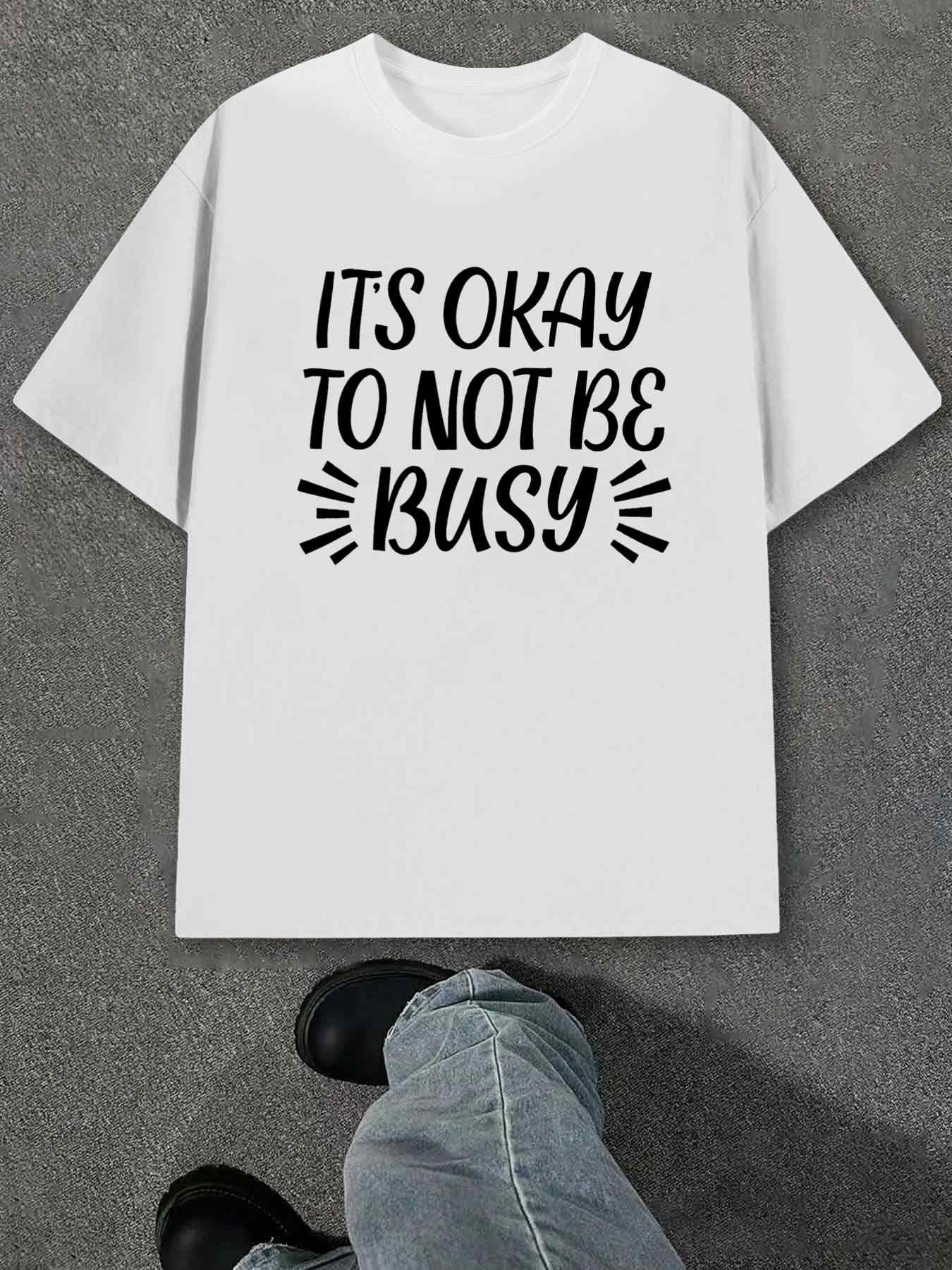 Men s T-Shirt Y2K Busy Life Comfort Colors White S
Men s T-Shirt Y2K Busy Life Comfort Colors White S