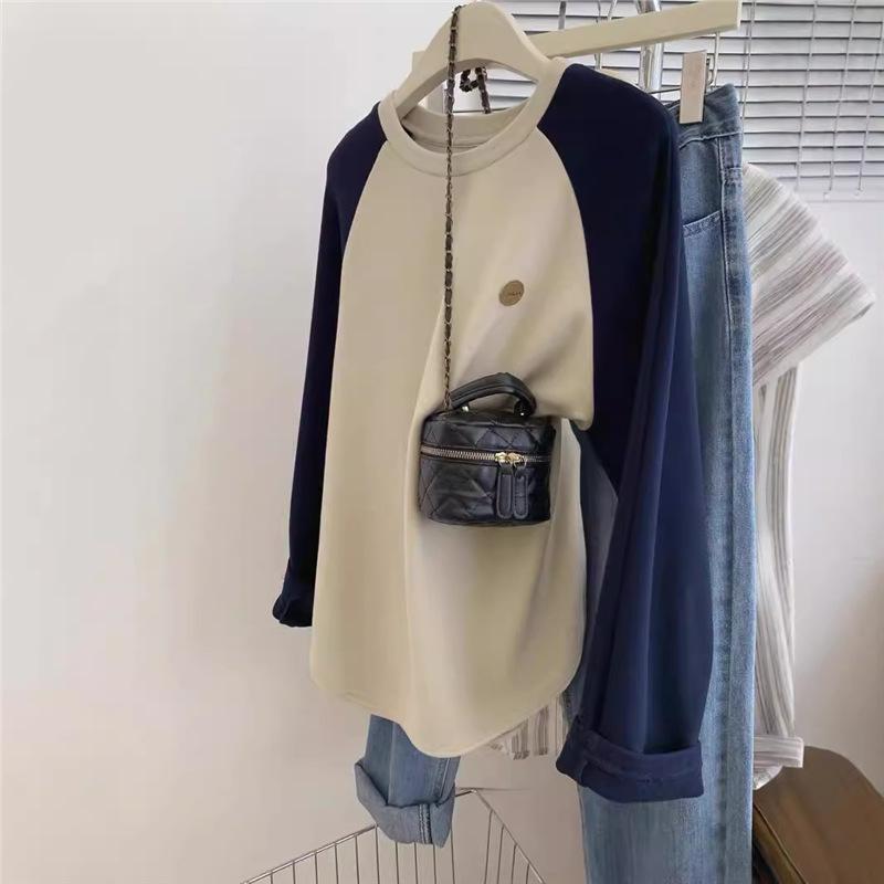 Plus Size European Style Raglan Long Sleeve T-Shirt for Women - 2025 Autumn/Winter Brushed Inner Layer Top. XXL
Plus Size European Style Raglan Long Sleeve T-Shirt for Women - 2025 Autumn/Winter Brushed Inner Layer Top. XXL