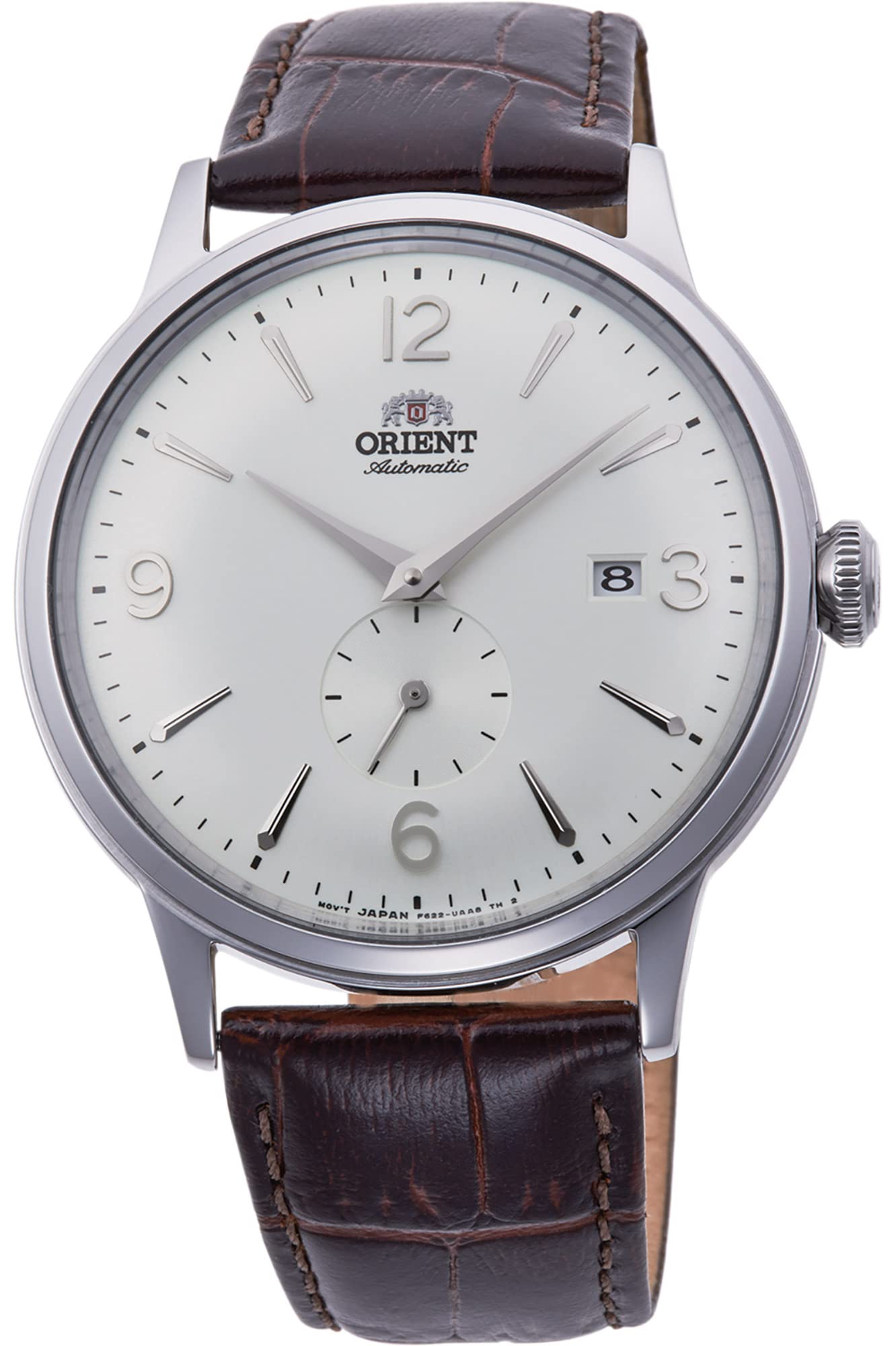 Orient Unisex Adult Analogue Automatic Watch with Leather Strap RA-AP0002S10B, Brown Grey, Bracelet
Orient Unisex Adult Analogue Automatic Watch with Leather Strap RA-AP0002S10B, Brown Grey, Bracelet