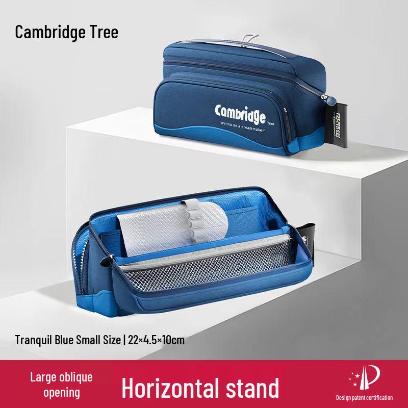 Cambridge Horizontal/Vertical Pencil Case for Primary Students - Large Capacity, Stylish Design, Multi-Compartment Stationery Box 26 cm
Cambridge Horizontal/Vertical Pencil Case for Primary Students - Large Capacity, Stylish Design, Multi-Compartment Stationery Box 26 cm