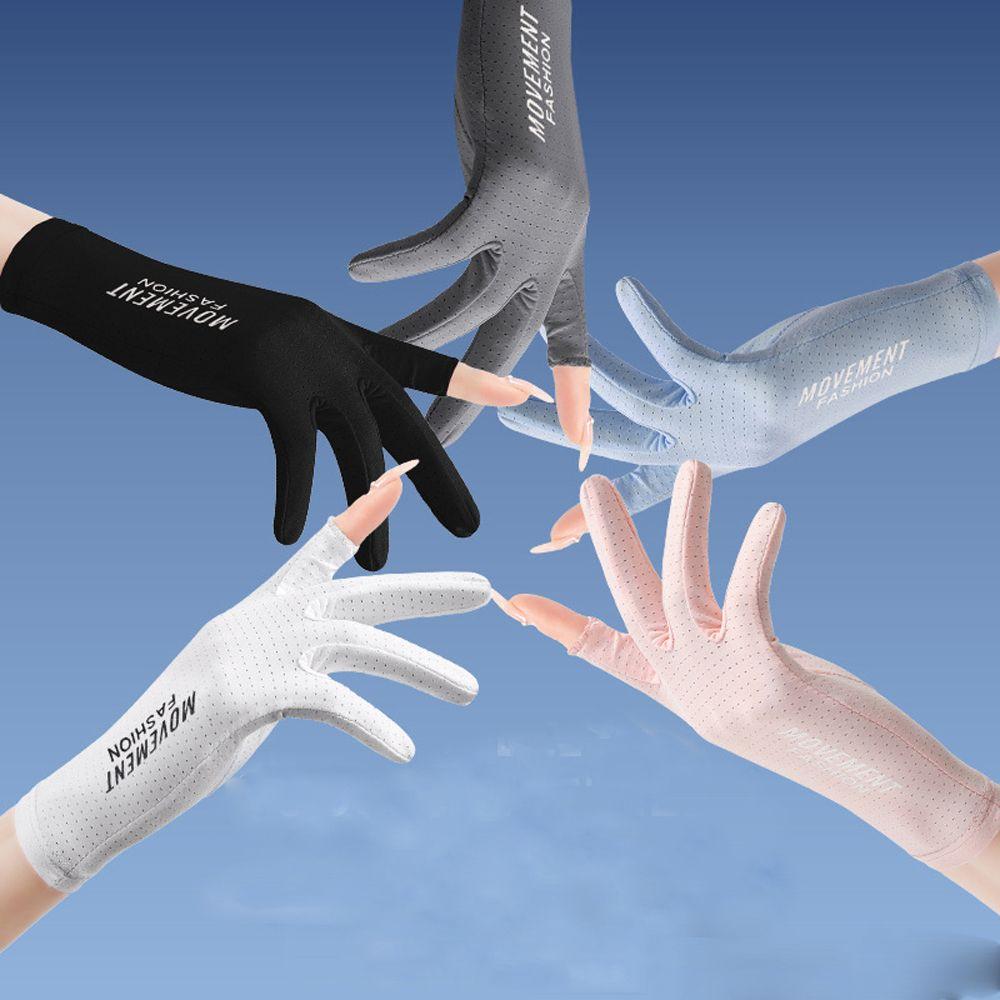 Color Mesh Driving Outdoor Summer Exposed Two Finger Gloves Women Gloves Silk Mittens Fingerless
Color Mesh Driving Outdoor Summer Exposed Two Finger Gloves Women Gloves Silk Mittens Fingerless