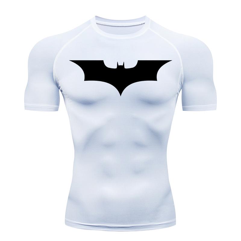 Men s summer bat-print compression short-sleeved T-shirt, quick-drying, anti-skin irritation, suitable for training and running, S
Men s summer bat-print compression short-sleeved T-shirt, quick-drying, anti-skin irritation, suitable for training and running, S