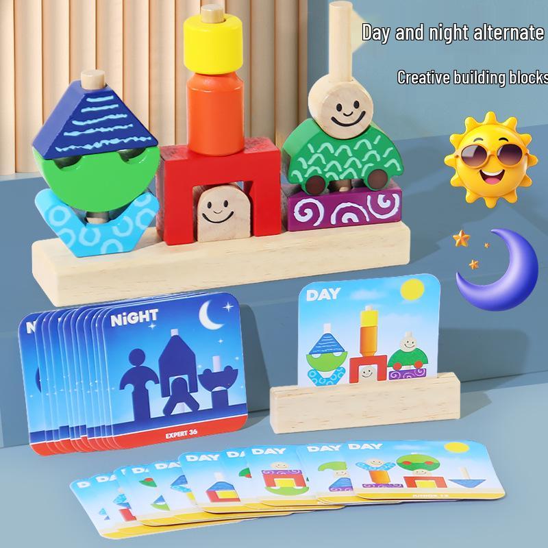 Children s Day and Night Building Blocks: Creative, Educational Toys for Hand-Eye Coordination and Shape Recognition
Children s Day and Night Building Blocks: Creative, Educational Toys for Hand-Eye Coordination and Shape Recognition