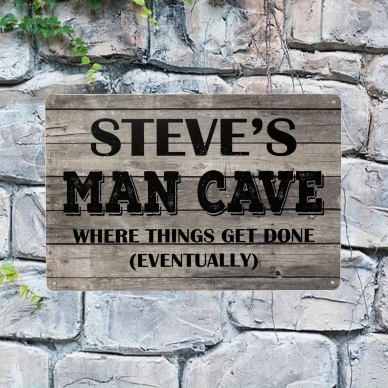 Custom Metal Tin Sign Personalized Retro Wall Decor Bar Garage Man Cave Name Slogan чорний
Custom Metal Tin Sign Personalized Retro Wall Decor Bar Garage Man Cave Name Slogan чорний