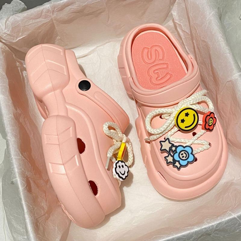 Пляжные и садовые туфли Rope, удобные, толстые, нескользящие, женские, дырчатые, пляжные, летние, сандалии из ЭВА, толстые, дырчатые тапочки
Пляжные и садовые туфли Rope, удобные, толстые, нескользящие, женские, дырчатые, пляжные, летние, сандалии из ЭВА, толстые, дырчатые тапочки