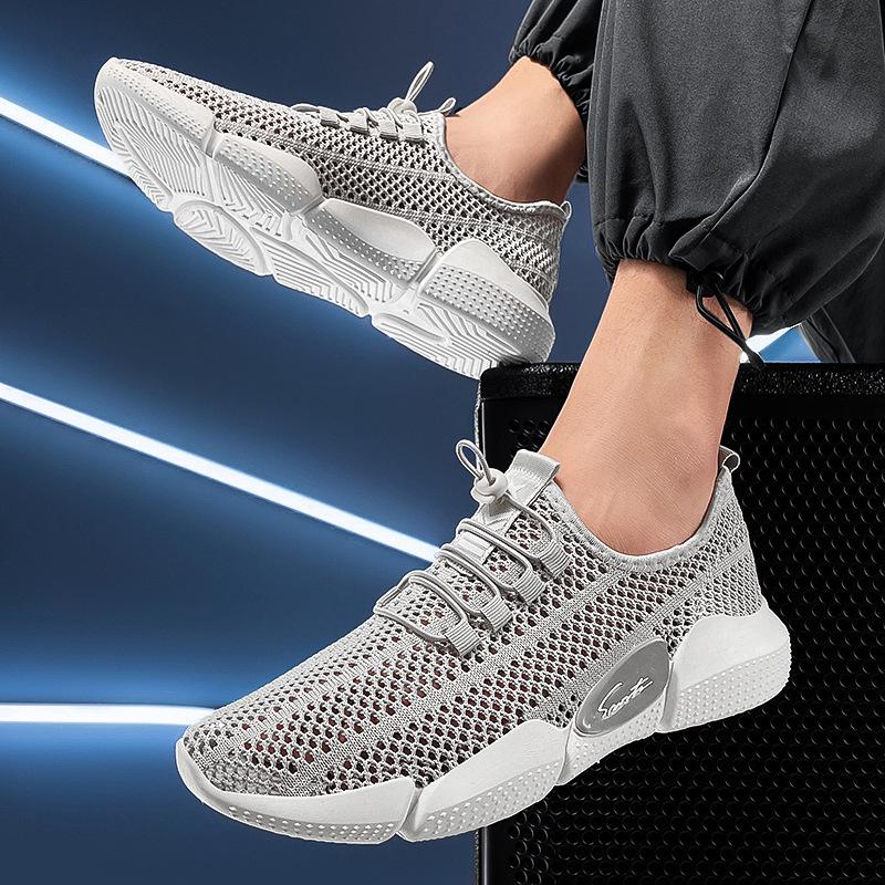Summer hollow breathable casual mesh shoes lightweight outdoor sports running men s shoes one pedal elastic lazy shoes 39
Summer hollow breathable casual mesh shoes lightweight outdoor sports running men s shoes one pedal elastic lazy shoes 39