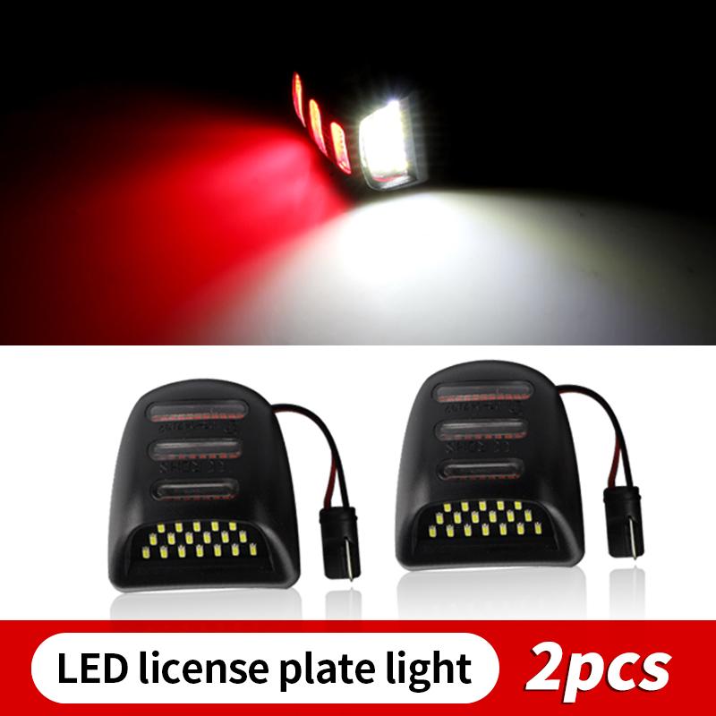 2PCS LED License Plate Lights for Chevrolet Silverado 1500 2500 3500 Avalanche GMC Sierra Suburban Tahoe Cadillac Escalade 6000K
2PCS LED License Plate Lights for Chevrolet Silverado 1500 2500 3500 Avalanche GMC Sierra Suburban Tahoe Cadillac Escalade 6000K