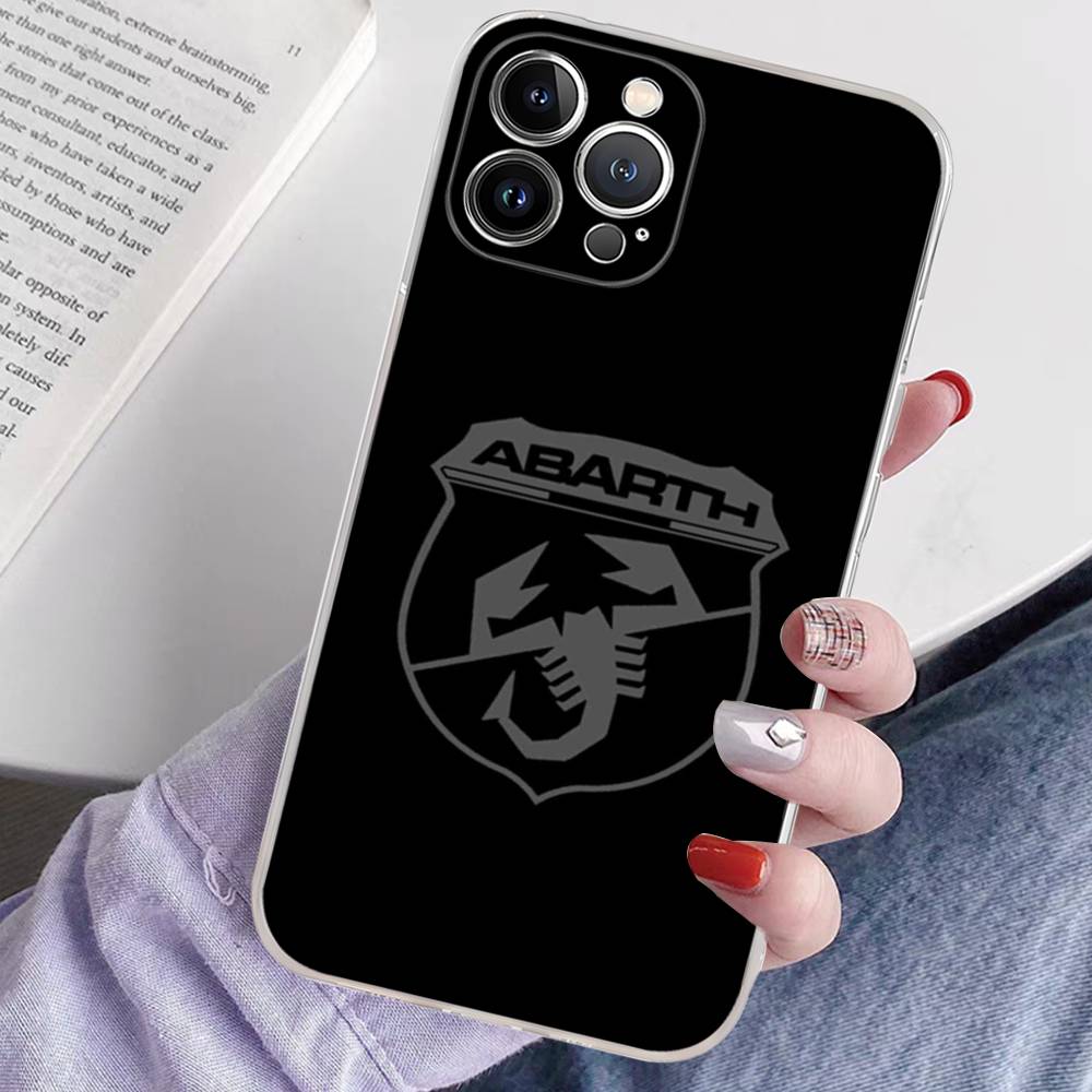 ABARTH Italy Car Transparent Phone Case For IPhone 16 15 14 13 12 11 Pro Max Plus Soft Cover iPhone 15pro max
ABARTH Italy Car Transparent Phone Case For IPhone 16 15 14 13 12 11 Pro Max Plus Soft Cover iPhone 15pro max