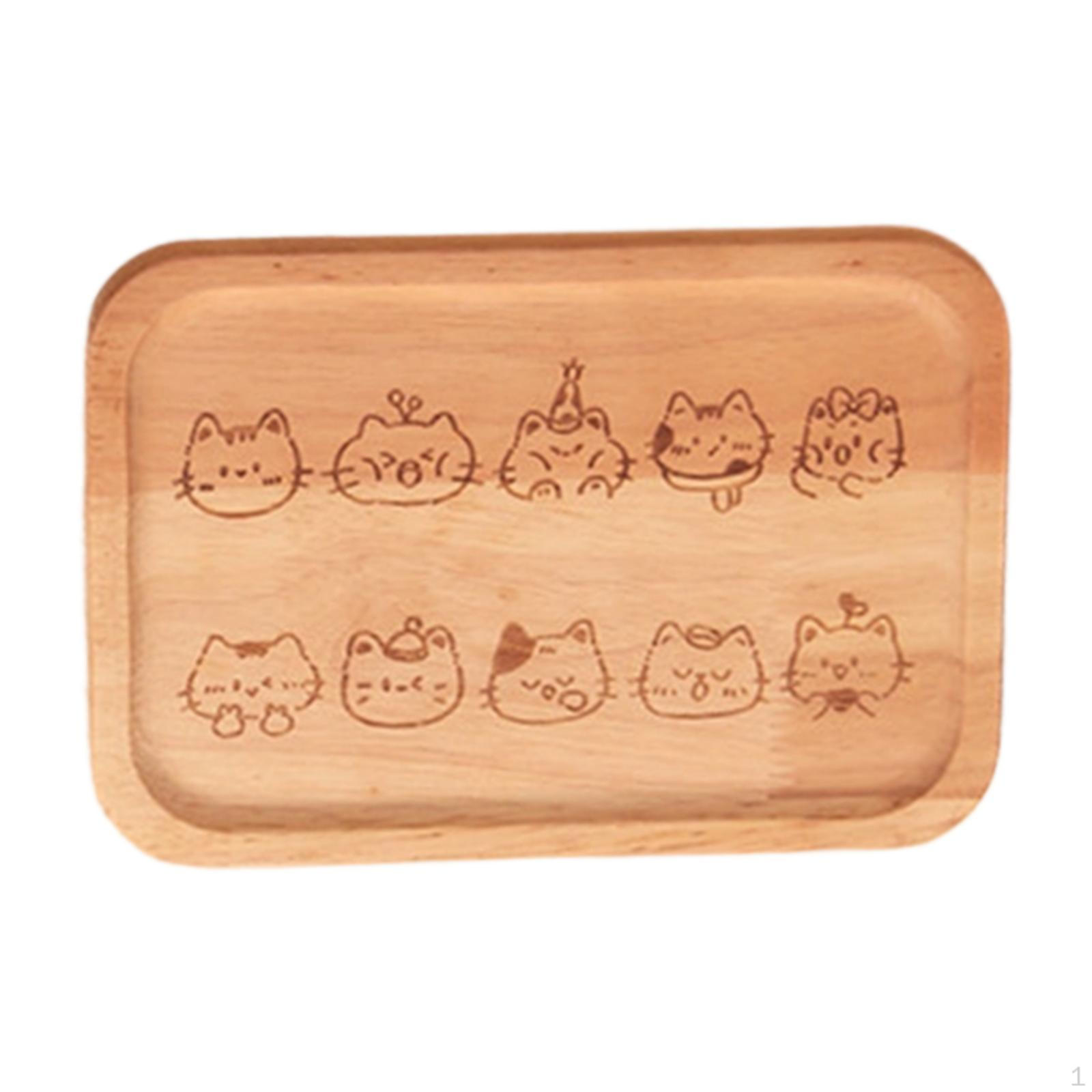 Wooden Easy to Rounded Corners Household Multifunctional Serving Tray for Fruit Dessert Home Small
Wooden Easy to Rounded Corners Household Multifunctional Serving Tray for Fruit Dessert Home Small