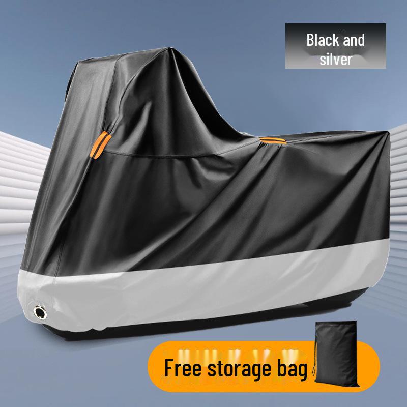 Водонепроницаемый чехол для мотоцикла 210D с серебристым покрытием, идеально подходит для использования на открытом воздухе, электромобилей, велосипедов, защиты от солнца, пыли. 210D-XL (2.4-2.6m)
Водонепроницаемый чехол для мотоцикла 210D с серебристым покрытием, идеально подходит для использования на открытом воздухе, электромобилей, велосипедов, защиты от солнца, пыли. 210D-XL (2.4-2.6m)