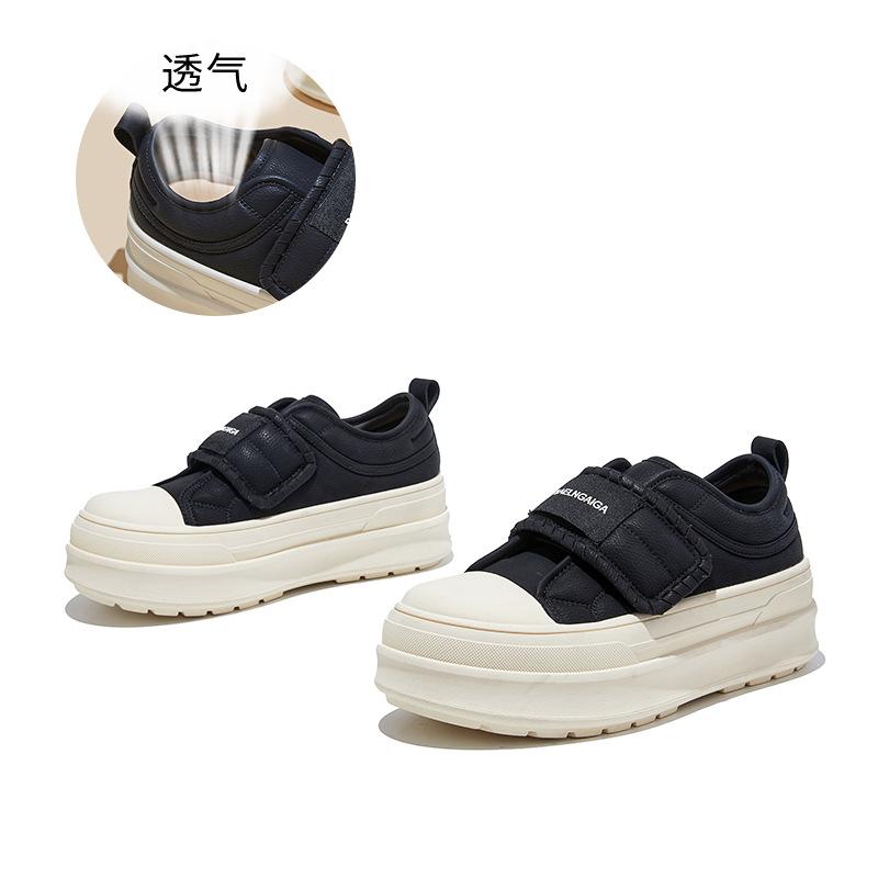 Big head bread shoes women s spring new thick-soled heightening Velcro board shoes casual women s shoes versatile shoes children 40 чорний
Big head bread shoes women s spring new thick-soled heightening Velcro board shoes casual women s shoes versatile shoes children 40 чорний