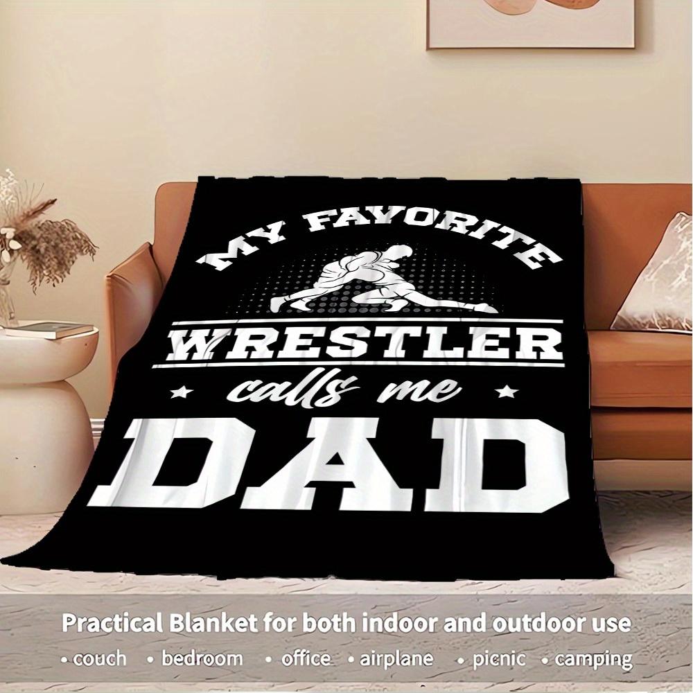 1pc Wrestling,Fatherhood,Support Flannel Blanket - Lightweight Soft for All Seasons, Ideal for Couch, Office, Bed, Travel, Camping - Unique 150x180cm
1pc Wrestling,Fatherhood,Support Flannel Blanket - Lightweight Soft for All Seasons, Ideal for Couch, Office, Bed, Travel, Camping - Unique 150x180cm