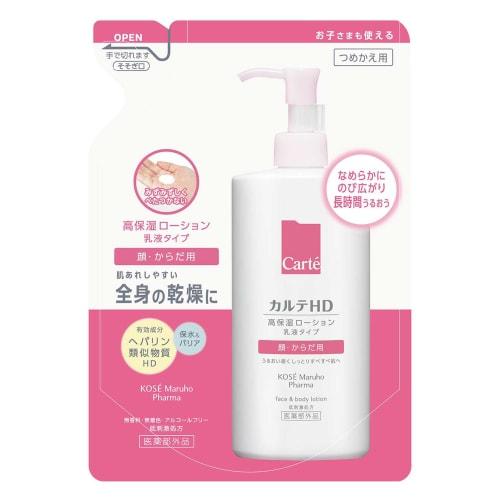 Karte HD Moisture Face & Body Lotion Refill 370mL Heparin Similar Body Lotion Moisturizing
Karte HD Moisture Face & Body Lotion Refill 370mL Heparin Similar Body Lotion Moisturizing