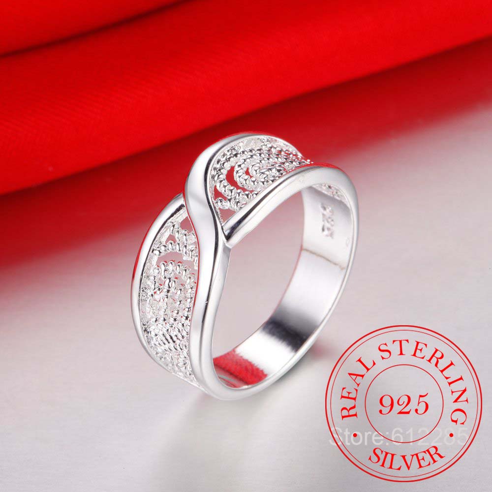 Gorgeous Rounded Hollow Shiny Ring Wholesale Price Fashion 925 Jewelry Sterling Silver Ring Engagemetn/Wedding Party Jewelry
Gorgeous Rounded Hollow Shiny Ring Wholesale Price Fashion 925 Jewelry Sterling Silver Ring Engagemetn/Wedding Party Jewelry