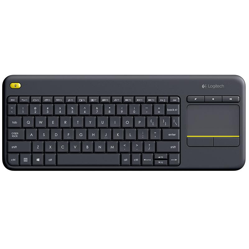 Беспроводная клавиатура Logitech K400 Plus с сенсорной панелью для телевизора и ноутбука
Беспроводная клавиатура Logitech K400 Plus с сенсорной панелью для телевизора и ноутбука