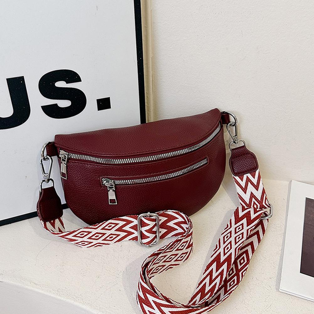Women Stylish Crossbody Bag with Wide Strap Fashion Sling Bag Multi-pocket Coin Phone Purse Travel Outdoor Bag вино красного
Women Stylish Crossbody Bag with Wide Strap Fashion Sling Bag Multi-pocket Coin Phone Purse Travel Outdoor Bag вино красного