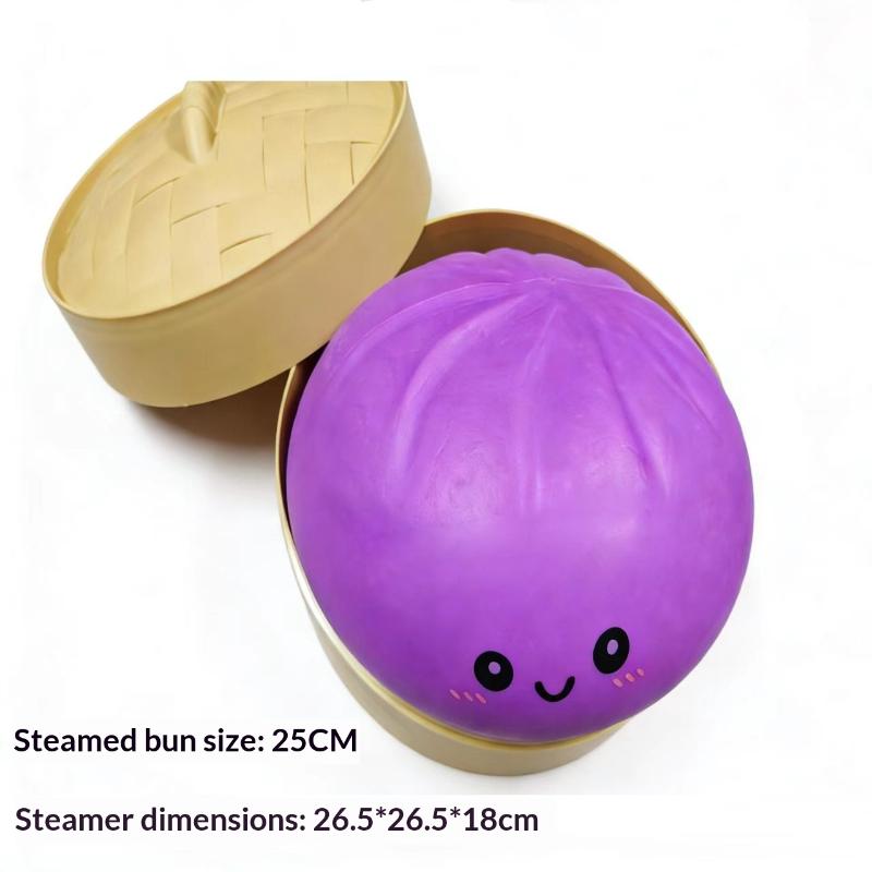1Pcs Kawaii Dumpling With Steamer Squeeze Sensory Fidget Toy 25Cm Big Size Steamed Stuffed Bun Squishy Toys For Kids A3
1Pcs Kawaii Dumpling With Steamer Squeeze Sensory Fidget Toy 25Cm Big Size Steamed Stuffed Bun Squishy Toys For Kids A3