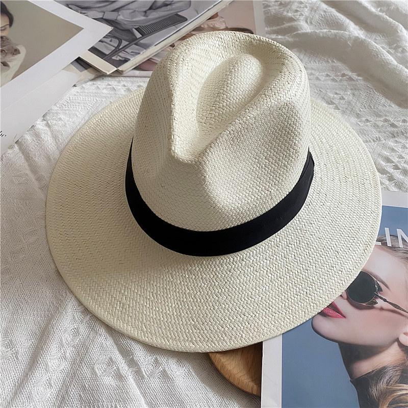 202603-yaan ins chic summer hand fine japan paper grass milk white gentleman couple fedoras cap men women panama jazz hat head size 57cm чорний
202603-yaan ins chic summer hand fine japan paper grass milk white gentleman couple fedoras cap men women panama jazz hat head size 57cm чорний