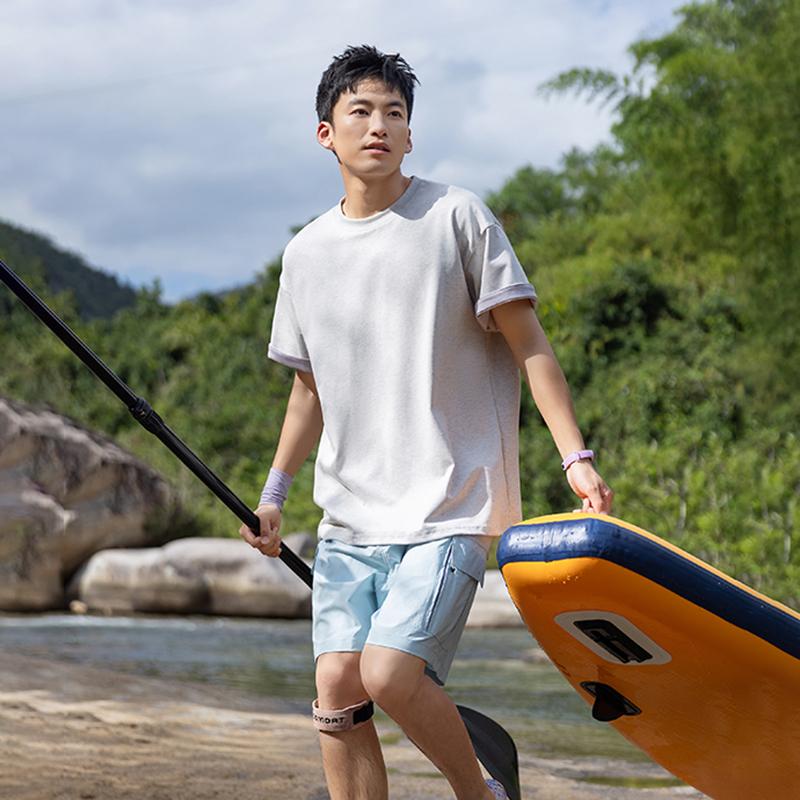 Cuff cuff contrasting color T-shirt men s short sleeved summer cool quick drying T-shirt men s heavyweight half sleeve 2XL
Cuff cuff contrasting color T-shirt men s short sleeved summer cool quick drying T-shirt men s heavyweight half sleeve 2XL