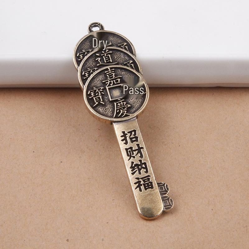 Twelve Zodiac Brass Keychains: Five Emperors Coin Pendants to Attract Wealth and Fortune
Twelve Zodiac Brass Keychains: Five Emperors Coin Pendants to Attract Wealth and Fortune